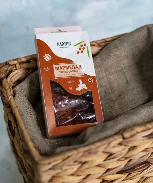 Мармелад ягодный Пряное Солнце облепиховый с пряностями, 110 гр Мармелад ягодный Пряное Солнце облепиховый с пряностями, 110 гр
