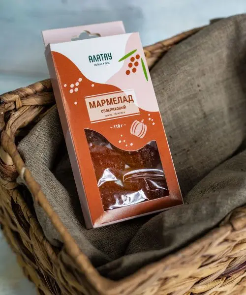 Мармелад ягодный Облепиховый, 110 гр (дисплей)