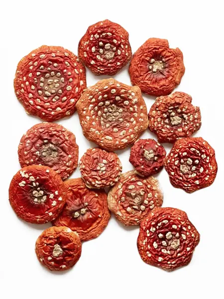 Мухомор Красный, шляпки сушеные в вакууме, 50 г